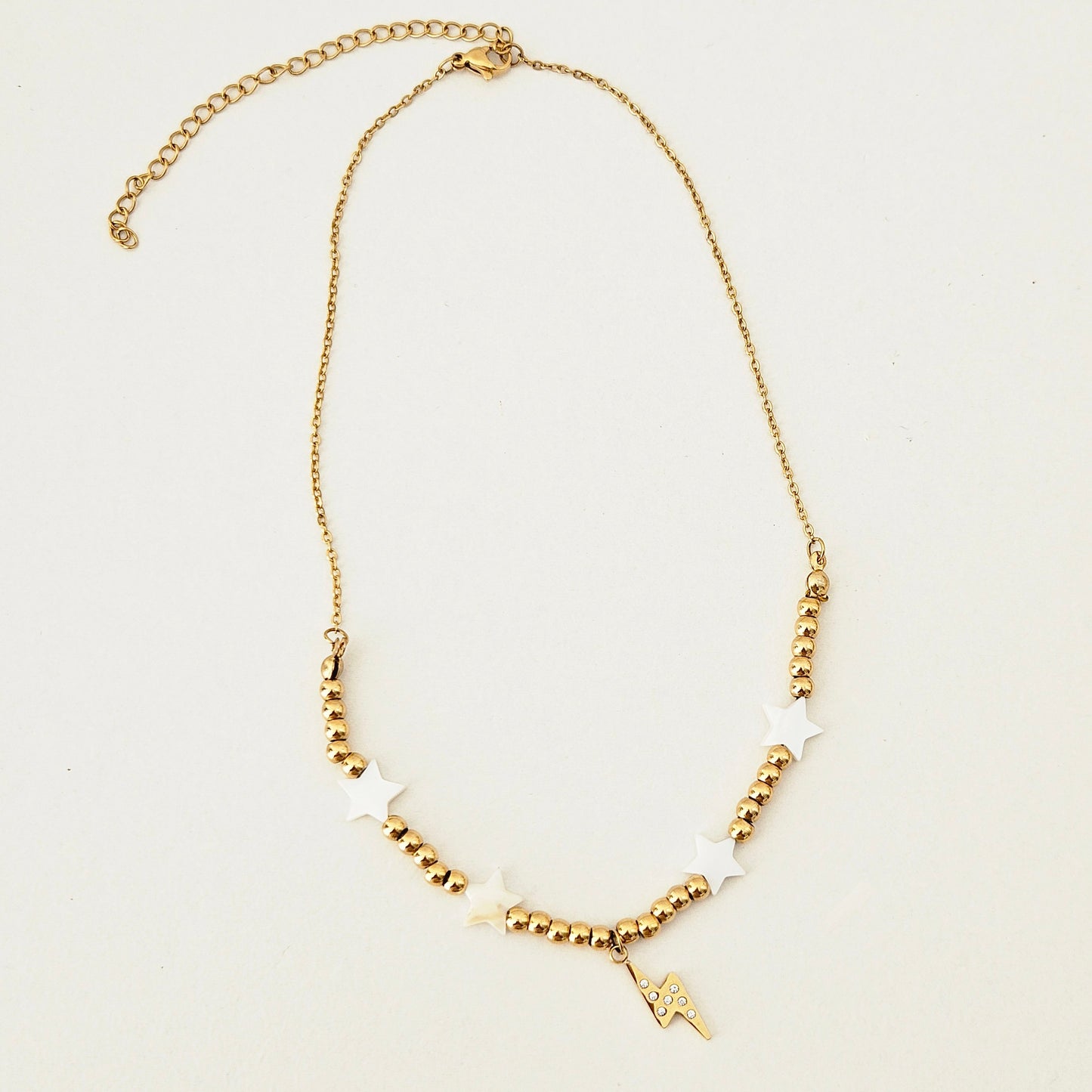 Star & Lightning Necklace