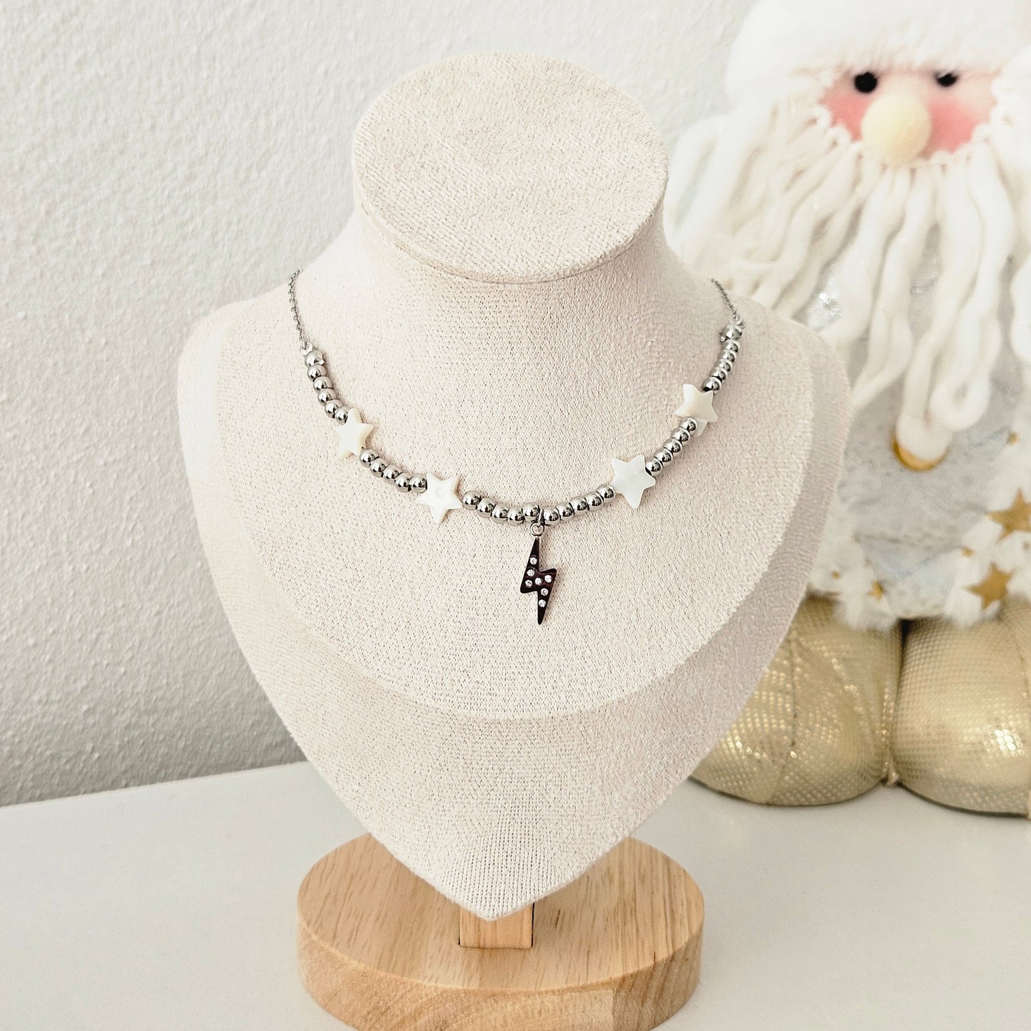 Star & Lightning Necklace