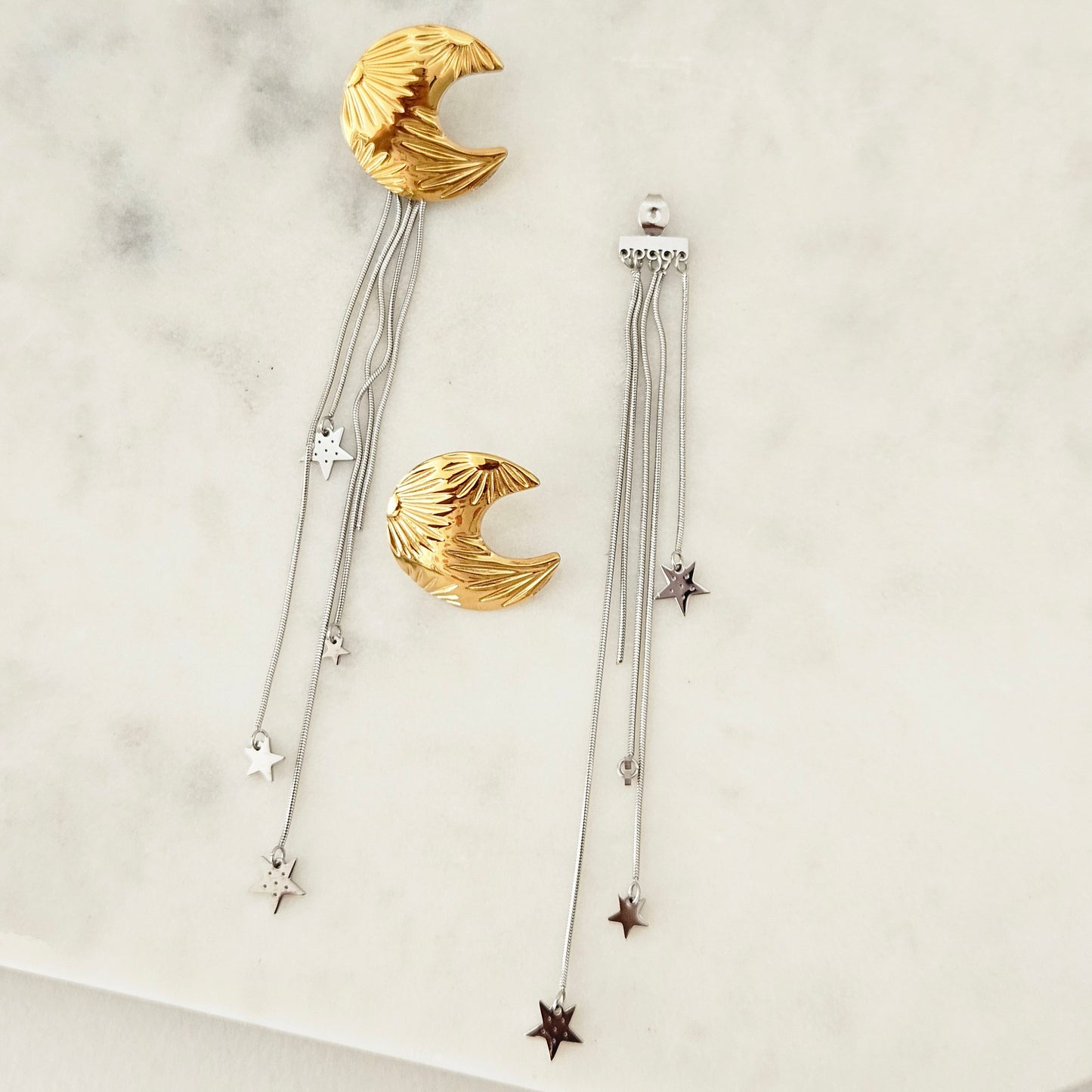 Moon & Stars Earrings