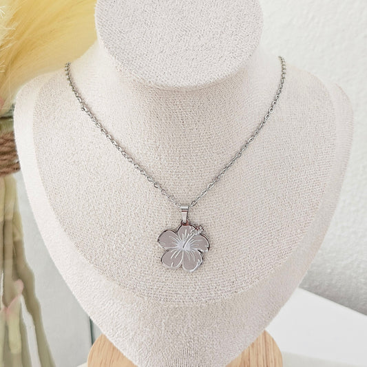 Amapola Silver Necklace