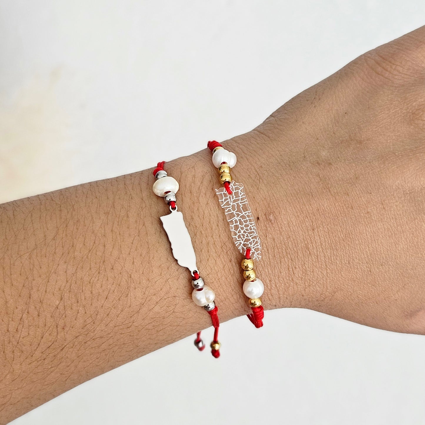 Silueta Mapa PR Bracelet